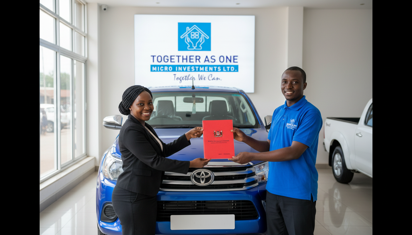 A group of people at a company event.